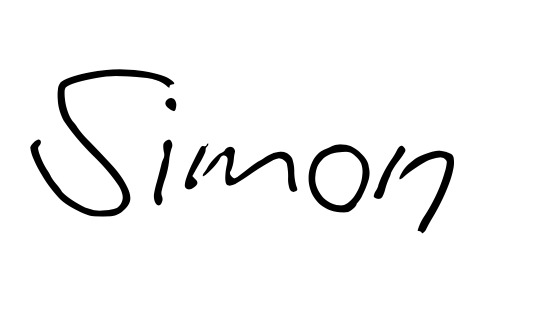 Unterschrift von Simon Rüttimann